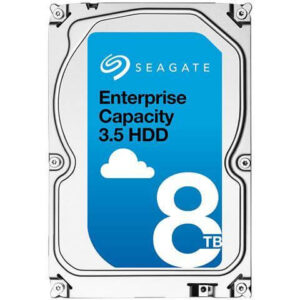 8TB Seagate Entreprise Capacity 3.5" Hard Drive 7200rpm 512e SAS 12Gb/s 256MB Hard Drive