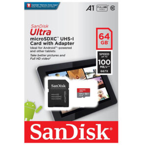 SanDisk MicroSD Class 10 98MBPS 64GB