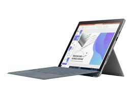 Microsoft Surface pro7 plus Quad-core 11th Gen Intel® Core™ i7-1165G7 Processor (Wi-Fi) 16GB LPDDR4x RAM / 256GB Removable solid-state drive (SSD), Windows 10 Pro, Screen: 12.3-inch PixelSense™ Display Resolution: 2736 x 1824 (267 PPI), Black, Ports : 1 x USB-C®, 1 x full-size USB-A, 3.5mm headphone jack, 1 x Surface Connect port, Surface Type Cover port4, MicroSDXC card reader (Wi-Fi), 1 x nano SIM (LTE) Compatible with Surface Dial off-screen interaction, Warranty 1 Year - 1YC-00002