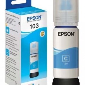 Epson 103 Cyan Ink Bottle  – 65ml 